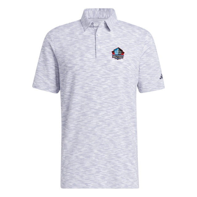 Hall of Fame Adidas Space Dye Polo - White