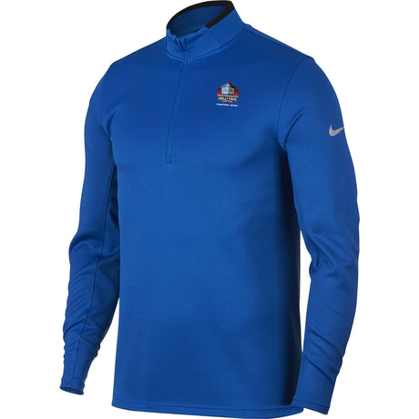 Hall of Fame Men's Nike Dry Half-Zip Golf Top - Blue Nebula