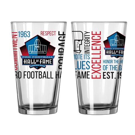 Hall of Fame Spirit Graphic Pint Glass