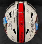 Hall of Fame Autographed Replica Helmet (Signed by 18 Hall of Famers)