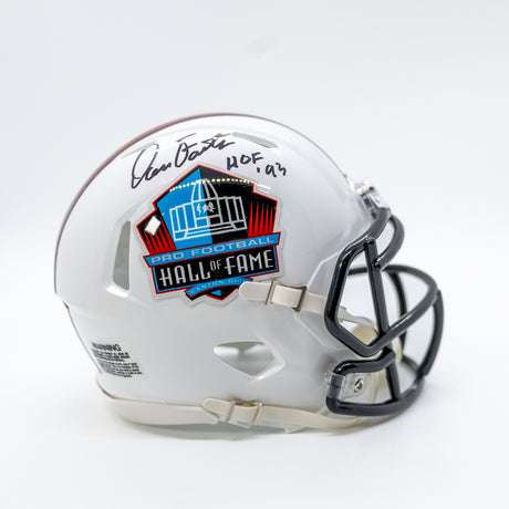 Dan Fouts Autographed Hall Of Fame Mini Helmet With HOF Inscription