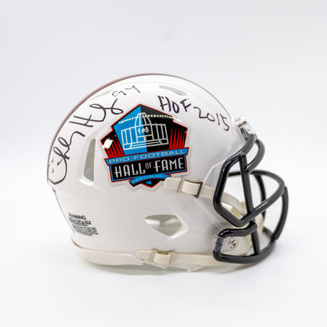 Charles Haley Autographed Hall Of Fame Mini Helmet