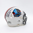 Anthony Muñoz Autographed Hall of Fame Speed Mini Helmet With Inscription