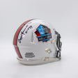 Ozzie Newsome Autographed Hall Of Fame Mini Helmet With HOF Inscription