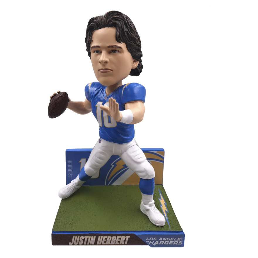 Justin Herbert Big Ticket Bobblehead