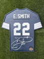 Emmitt Smith Wood Jersey 3D Sign