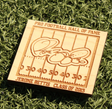 Jerome Bettis Wood Signature Field Magnet