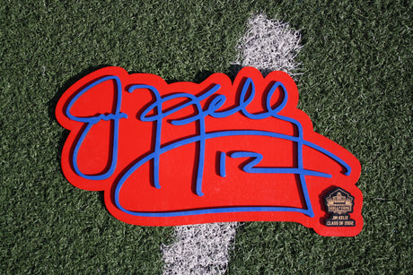 Jim Kelly 3D Signature Color Wall Sign