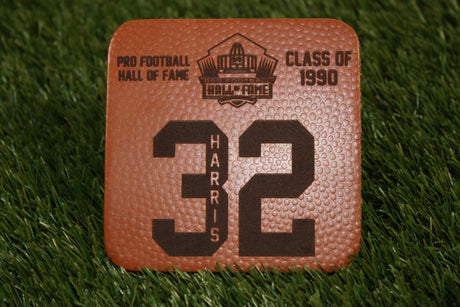 Franco Harris Leather Player Coaster