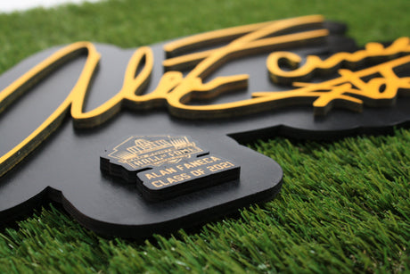 Alan Faneca Color Wood Sign