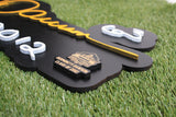 Dermontti Dawson Color Wood Sign