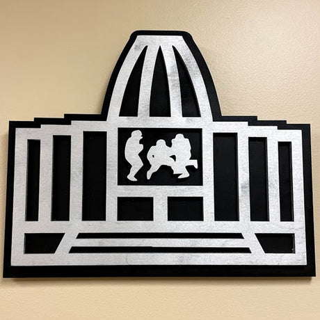 3D Hall of Fame Silver Rotunda Wall Sign