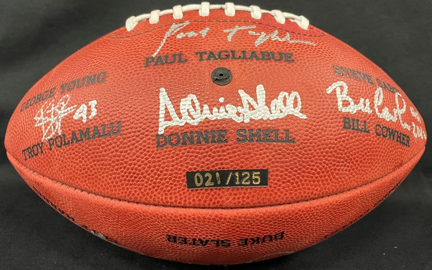 Class of 2020 Wilson Autographed Brown Football