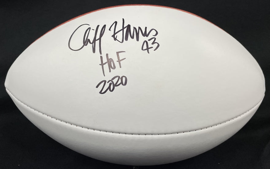 Cliff Harris Class of 2020 Autographed Hall of Fame Football