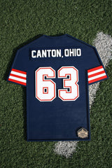 Hall of Fame Wood Jersey 3D Sign - DS