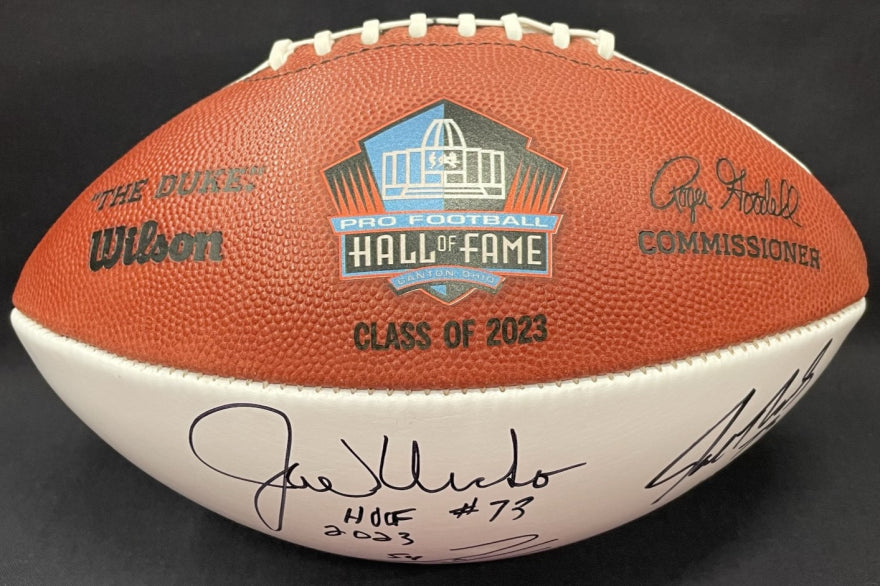 Class of 2023 Autographed Hall of Fame Football