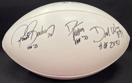 Class of 2023 Autographed Hall of Fame Football