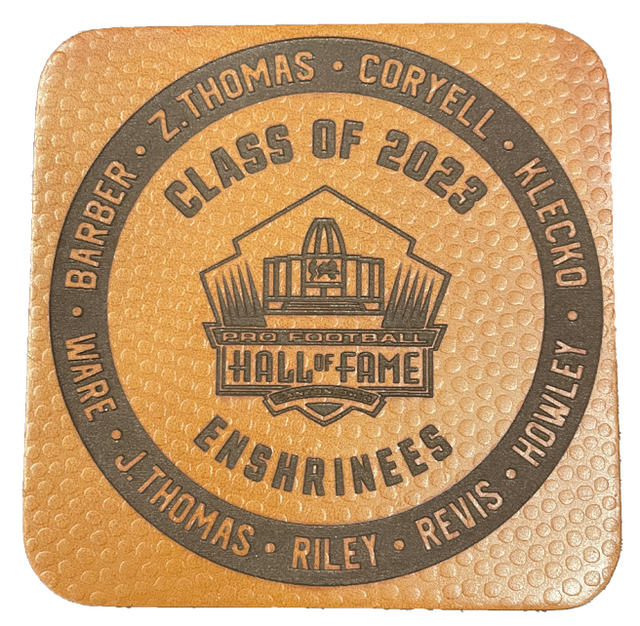 Class of 2023 Leather Coaster