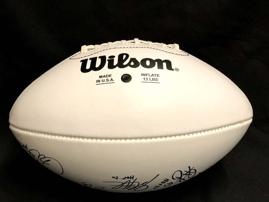 Class of 2020 Autographed Hall of Fame Football