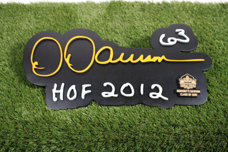 Dermontti Dawson Color Wood Sign