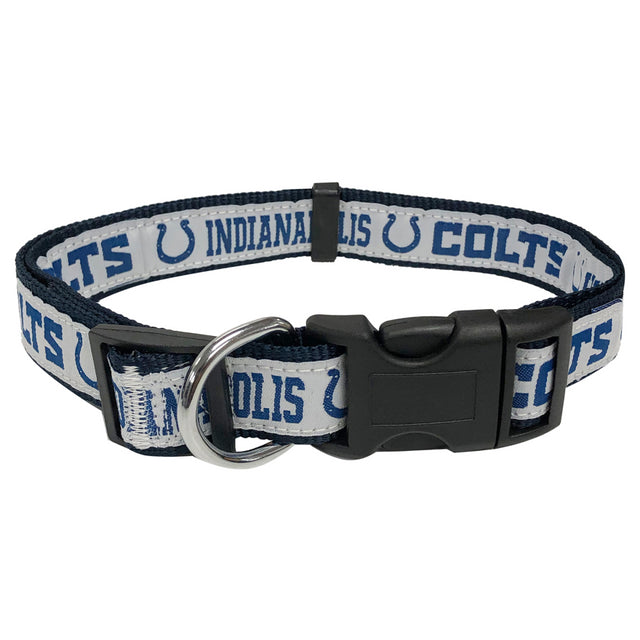 Colts Pets First Nylon Dog Collar