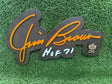 Jim Brown 3D Signature Color Wall Sign