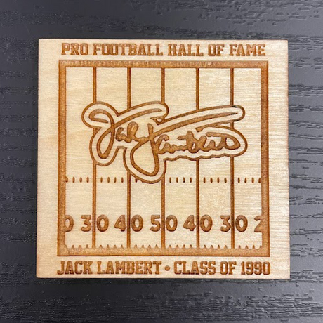 Jack Lambert Wood Signature Field Magnet