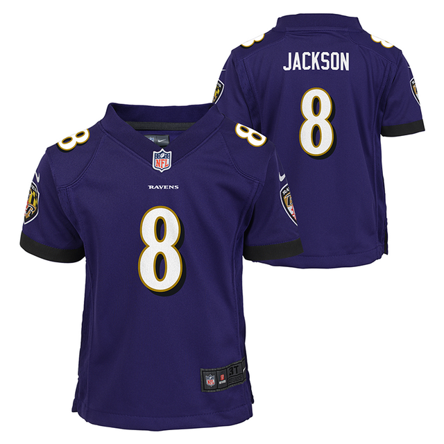 Ravens Lamar Jackson Toddler Nike Game Jersey