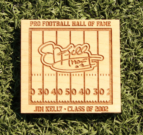 Jim Kelly Wood Signature Field Magnet