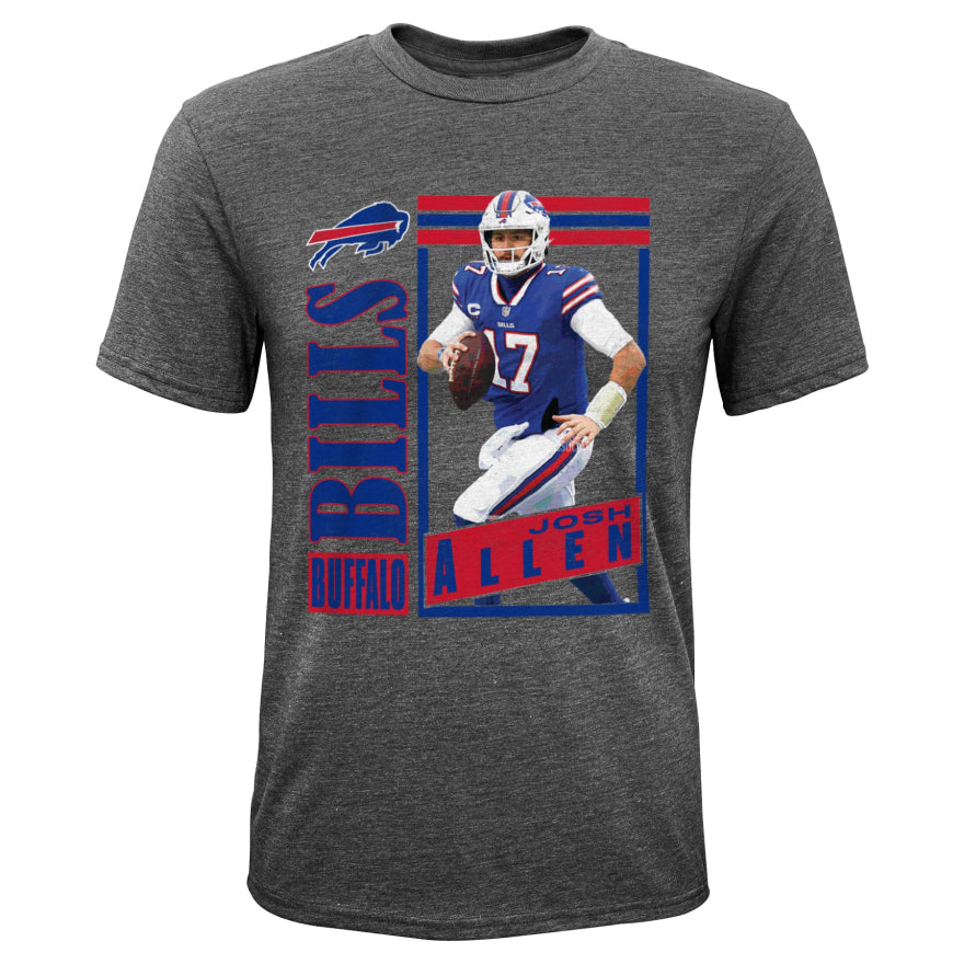 Josh Allen Youth Trading Card Player T-Shirt