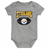 Steelers Infant Creeper 3-Piece Set