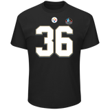 Jerome Bettis Pittsburgh Steelers Hall of Fame Name and Number Tee