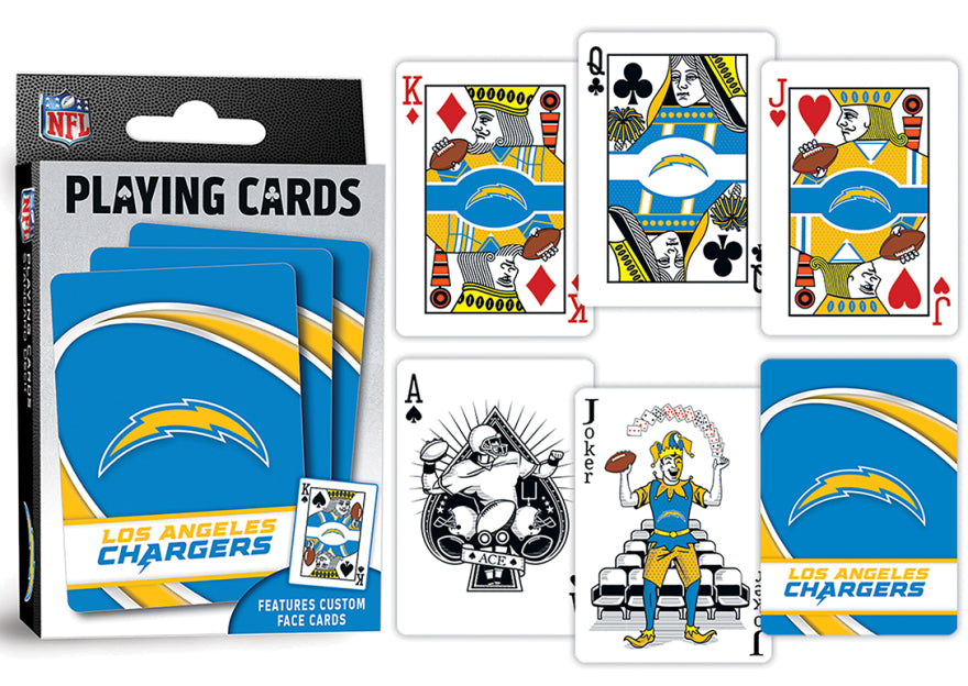 Chargers Playing Cards