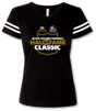 Black College Football Hall of Fame Women's Classic Logo T-Shirt - Black