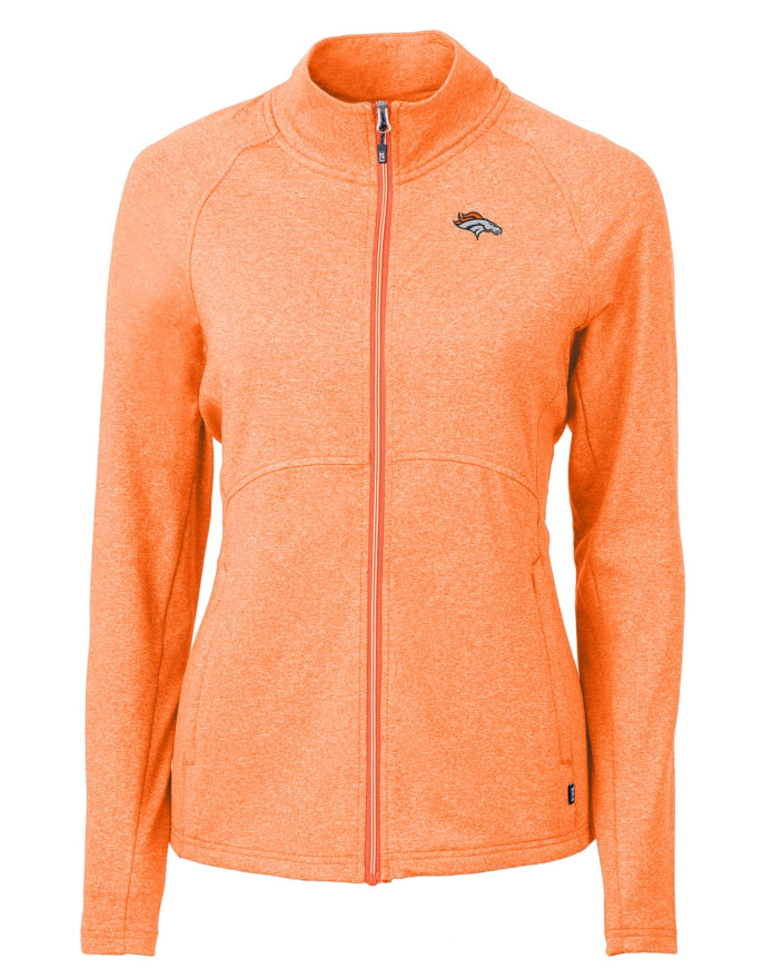 Broncos Women's Adapt Eco Heather Full Zip