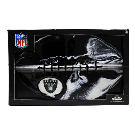 Raiders Team Pride Recycled Metal Wall Art Football