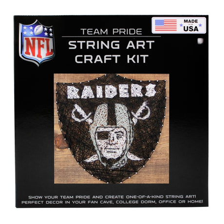 Raiders Team Pride String Art Set