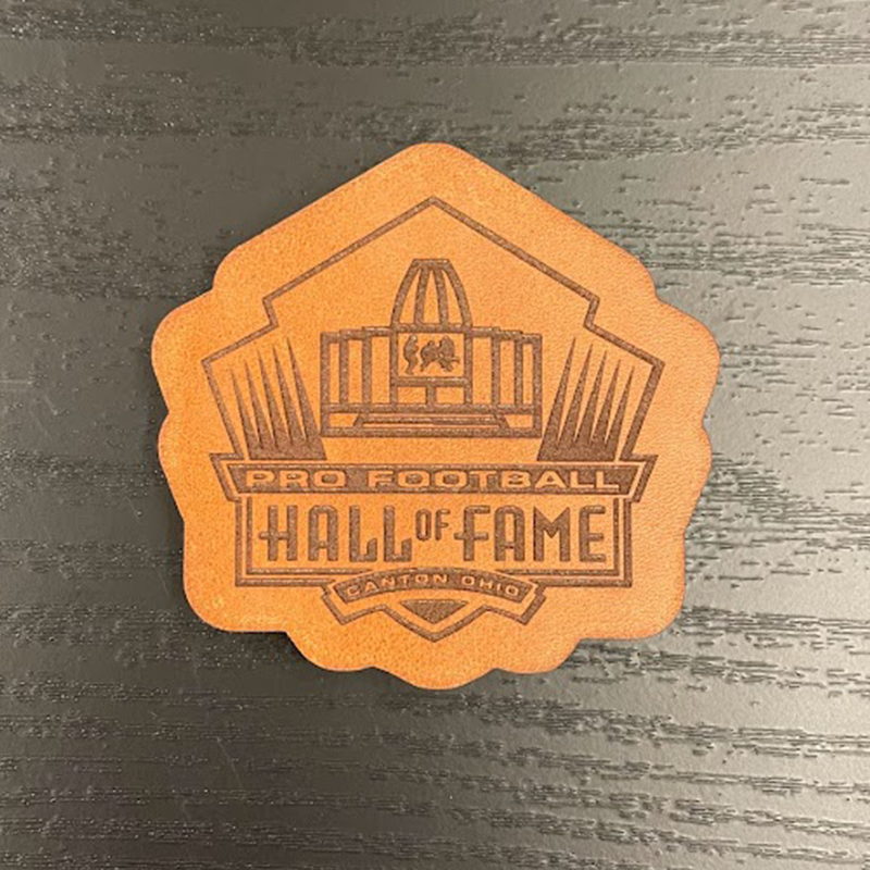 Hall of Fame Logo Leather Magnet – Pro Football Hall of Fame