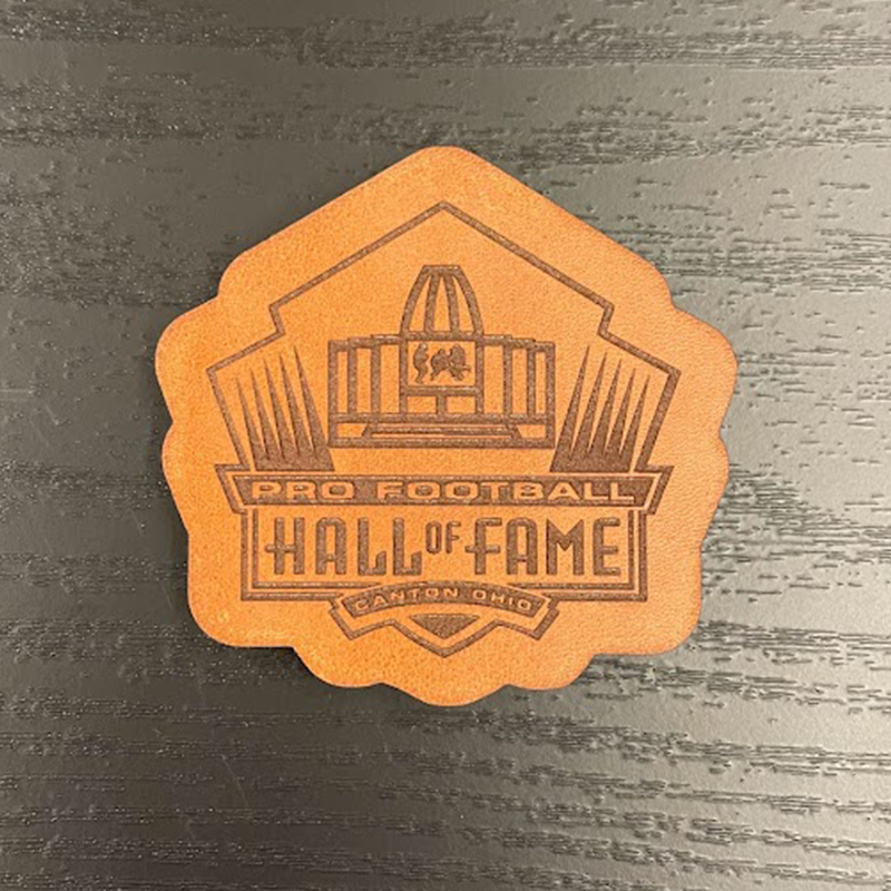 Hall of Fame Logo Leather Magnet