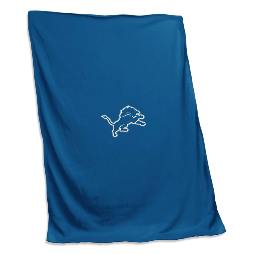 Lions Logo Brands Sweatshirt Blanket