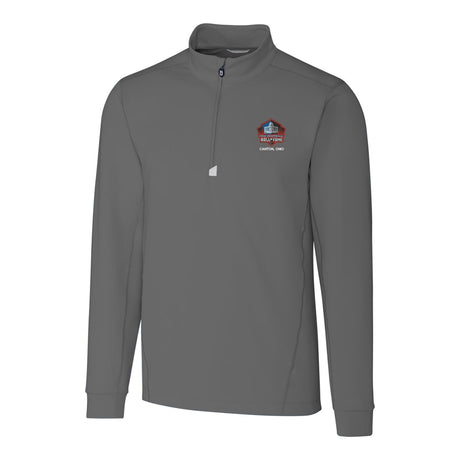 Hall of Fame Cutter & Buck Traverse 1/2 Zip Pullover - Gray