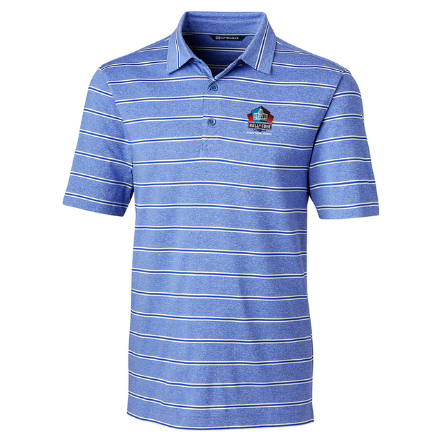 Hall of Fame Cutter & Buck Forge Heather Stripe Polo - Chelan