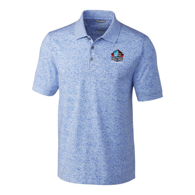 Hall of Fame Cutter & Buck Advantage Space Dye Polo - Tour Blue