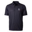 Hall of Fame Cutter & Buck Pike Dot Polo - Black