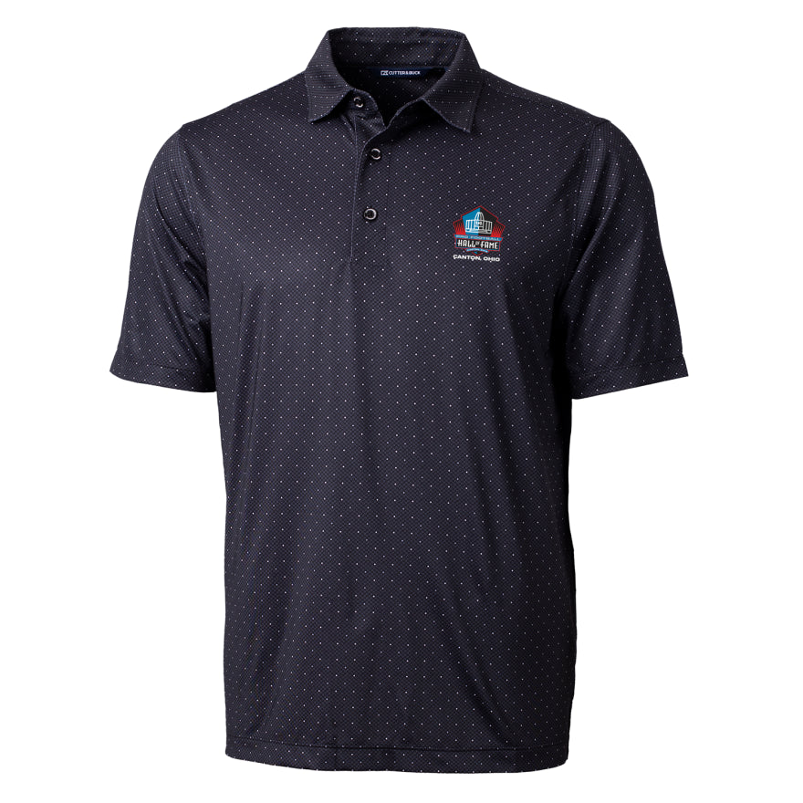 Hall of Fame Cutter & Buck Pike Dot Polo - Black