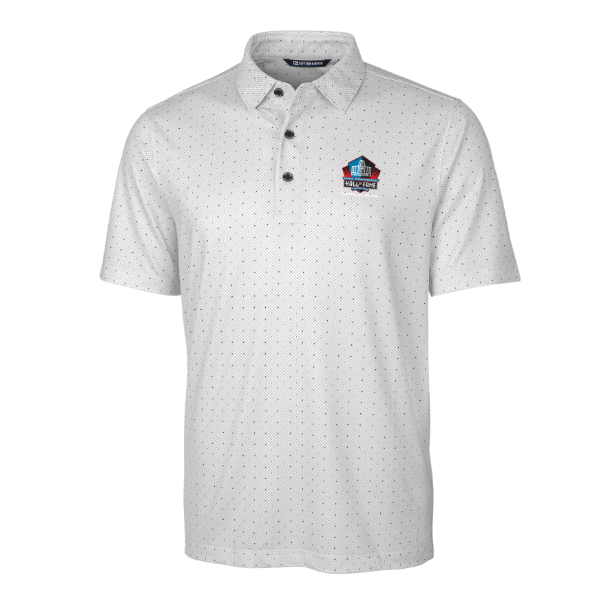 Hall of Fame Cutter & Buck Pike Dot Polo - Charcoal