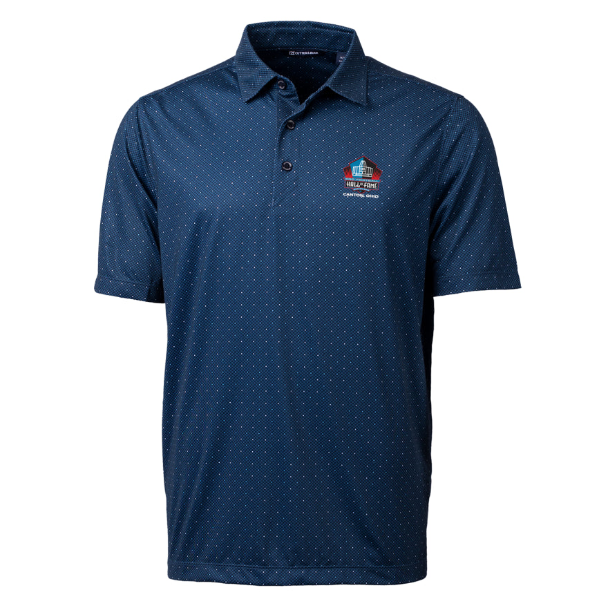 Hall of Fame Cutter & Buck Pike Dot Polo - Navy