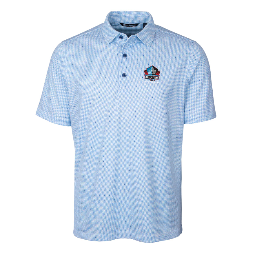 Hall of Fame Cutter & Buck Pike Dot Polo - Tour Blue