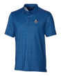 Hall of Fame Cutter & Buck Pike Micro Floral Polo - Blue
