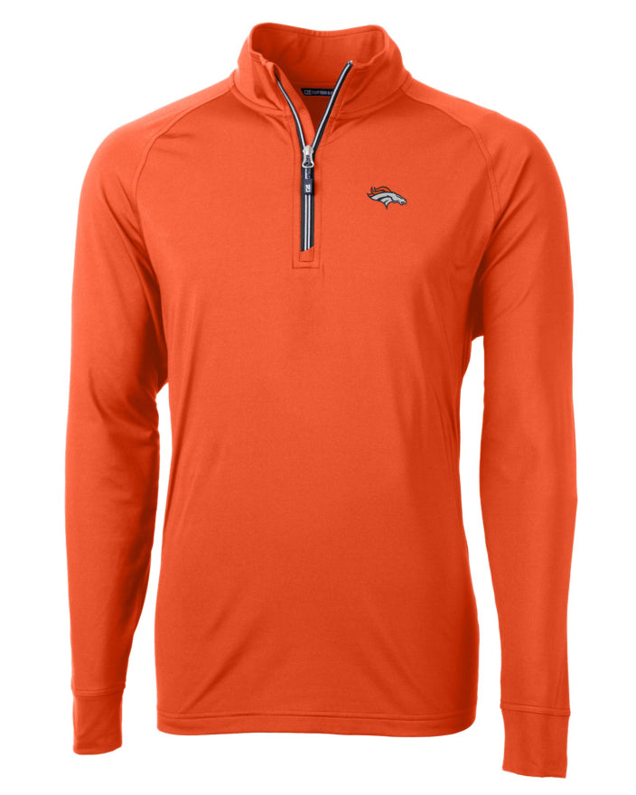 Broncos Adapt Eco Knit Recycled 1/4 Zip Pullover Jacket